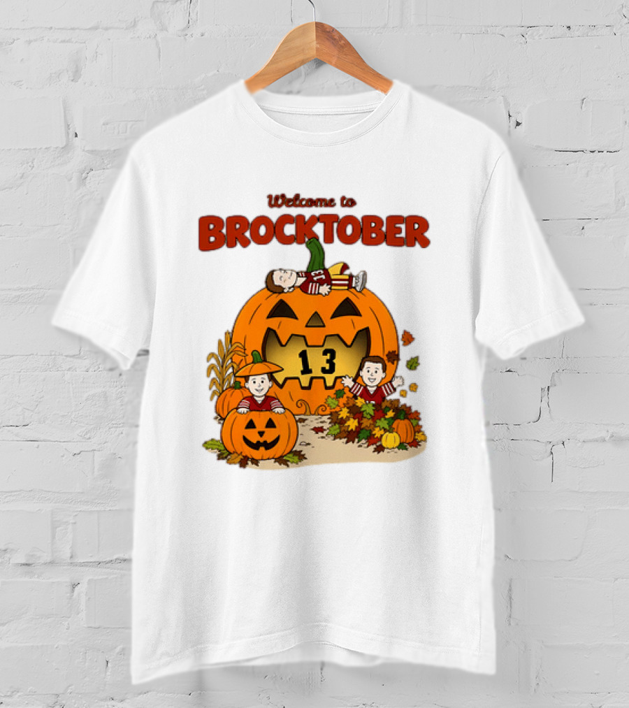 Welcome To Brocktober Pumpkin 13 Fall Festival T-Shirt