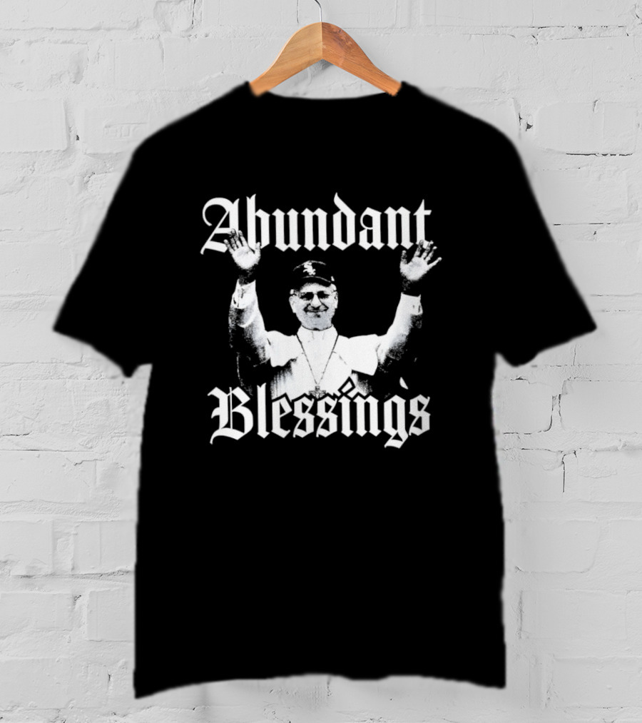 Abundant Blessings Chicago White Sox Pope Bootleg T-Shirt