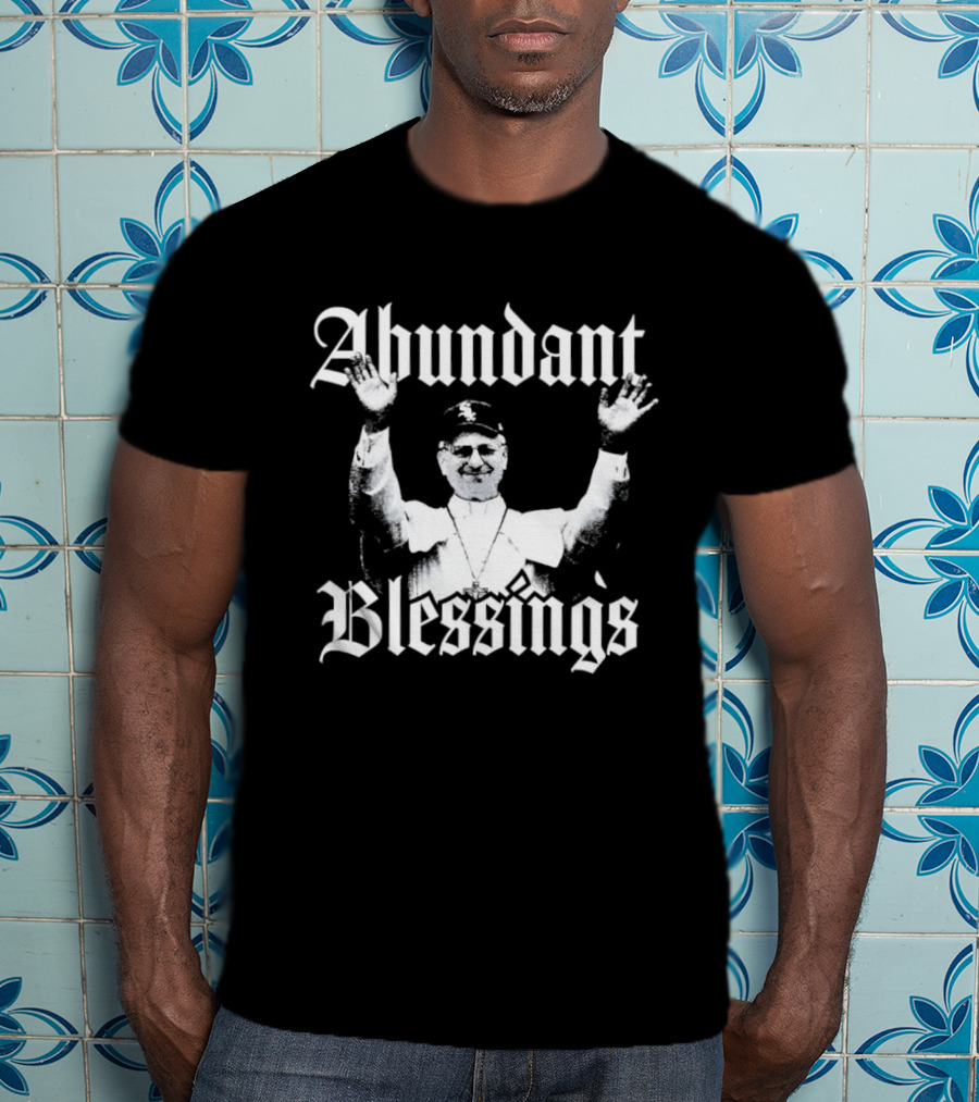 Abundant Blessings Chicago White Sox Pope Bootleg T-Shirt