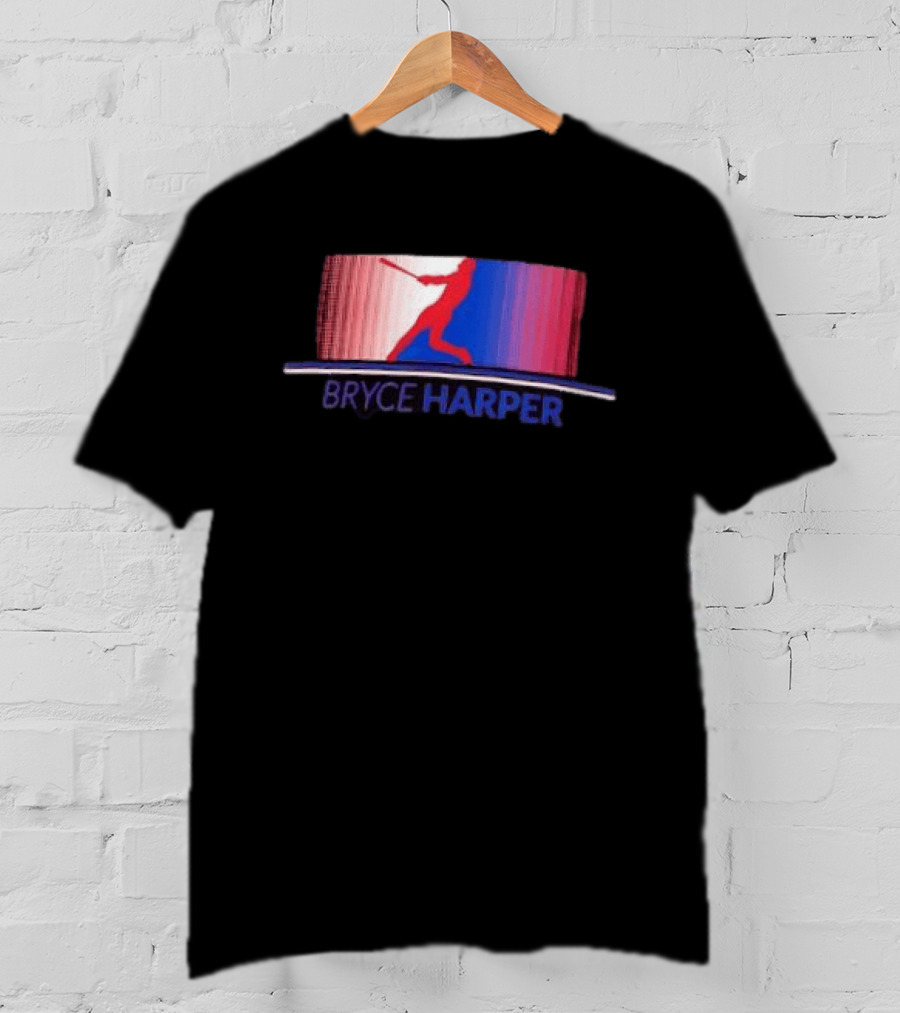 Bryce Harper Philadelphia Phillies Solo Stripe MLB Batter T-Shirt