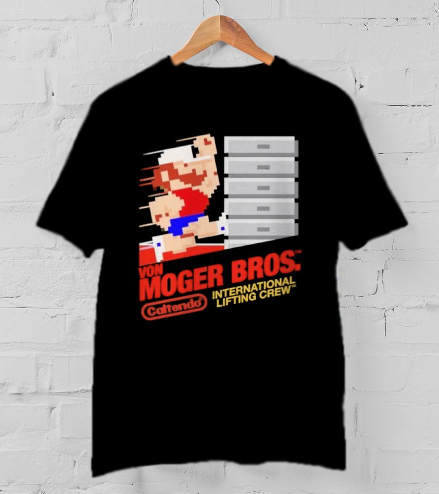 Calum Von Moger Bros Caltendo International Lifting Crew T-Shirt