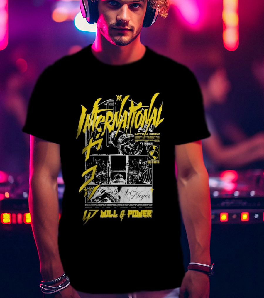 Inscrutable Manga Volume 1 MPMeger UA Trainer Series Calum Von Moger T-Shirt