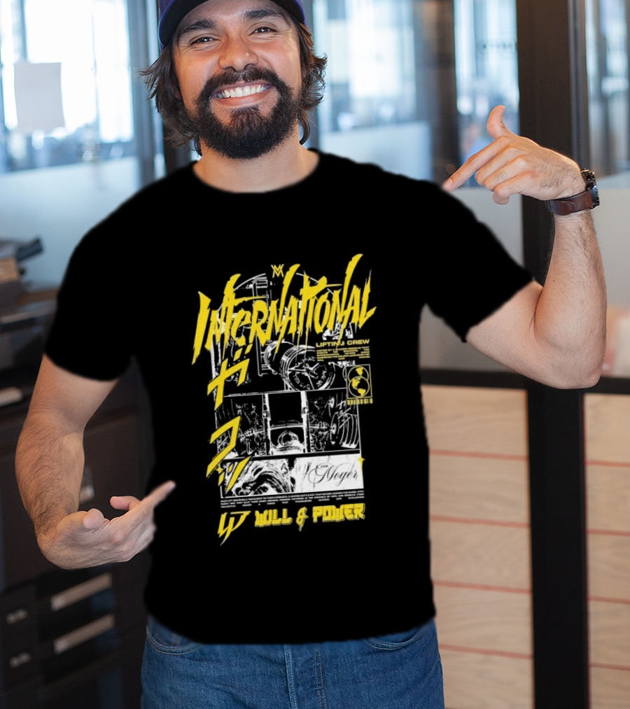 Inscrutable Manga Volume 1 MPMeger UA Trainer Series Calum Von Moger T-Shirt