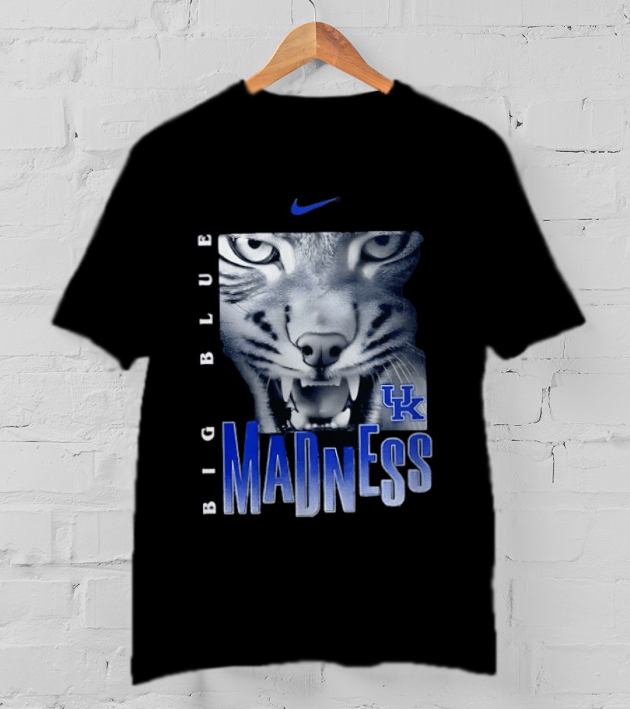 Kentucky Wildcats Big Blue Madness UK Nike Big Head T-Shirt