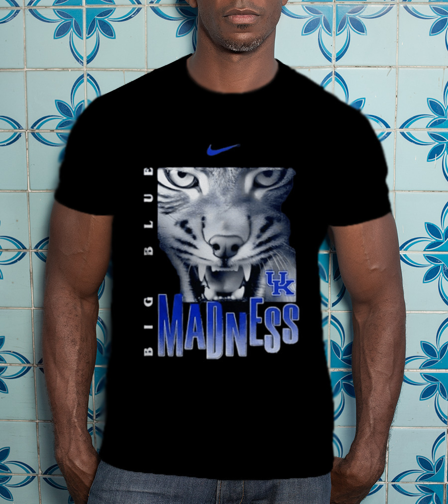 Kentucky Wildcats Big Blue Madness UK Nike Big Head T-Shirt