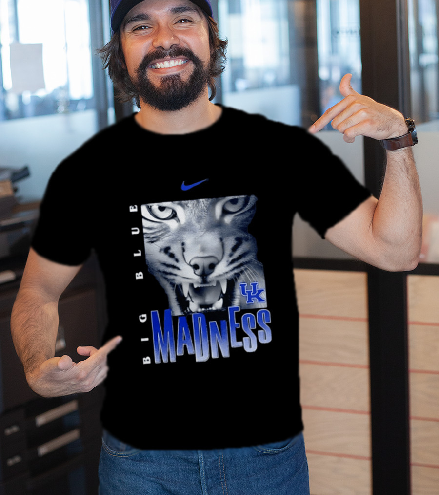 Kentucky Wildcats Big Blue Madness UK Nike Big Head T-Shirt
