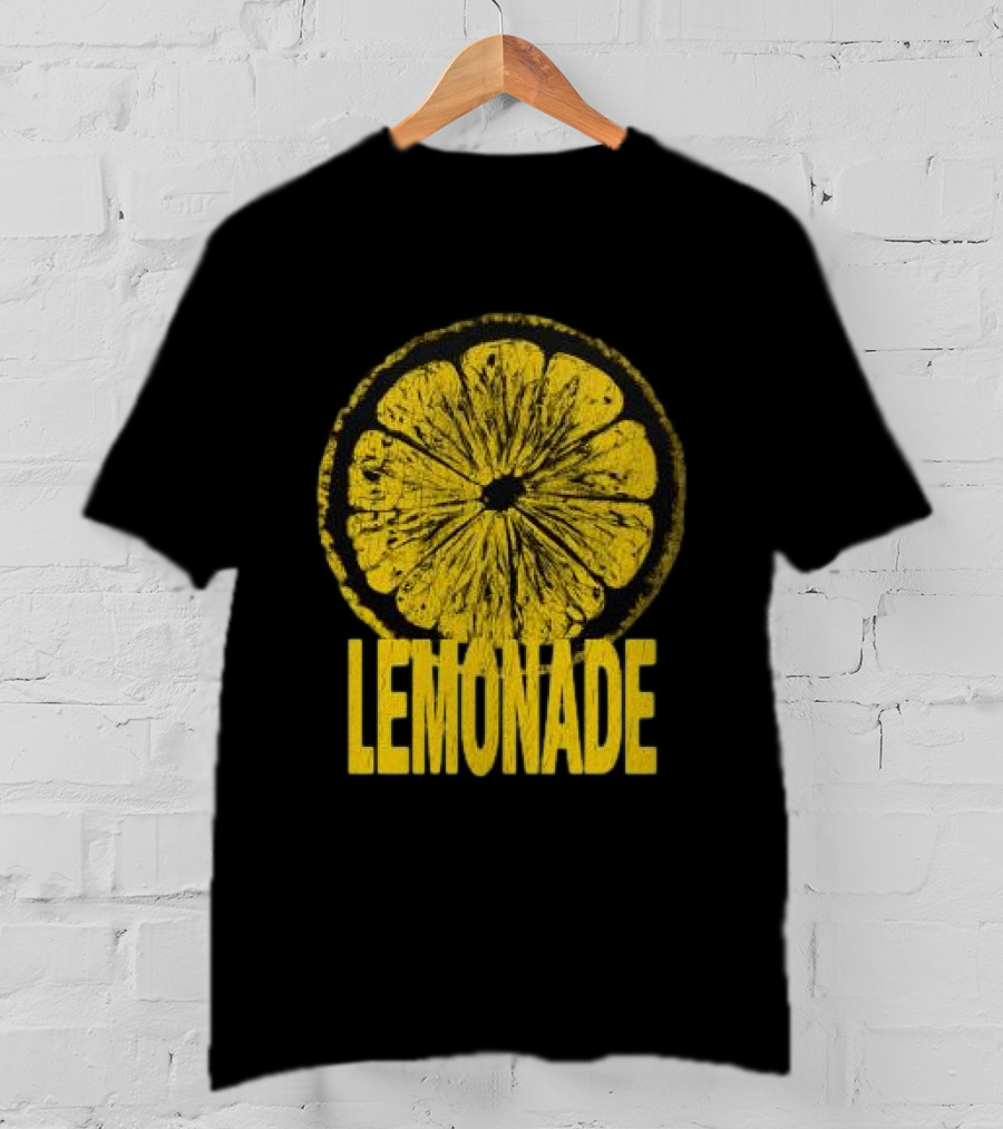 Louis Tomlinson Store Lemonade Black Vintage Citrus Slice Retro Music Fan Merchandise T-Shirt