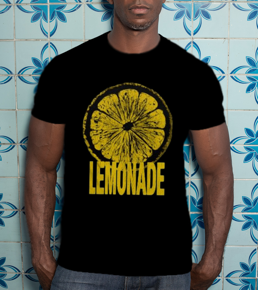 Louis Tomlinson Store Lemonade Black Vintage Citrus Slice Retro Music Fan Merchandise T-Shirt