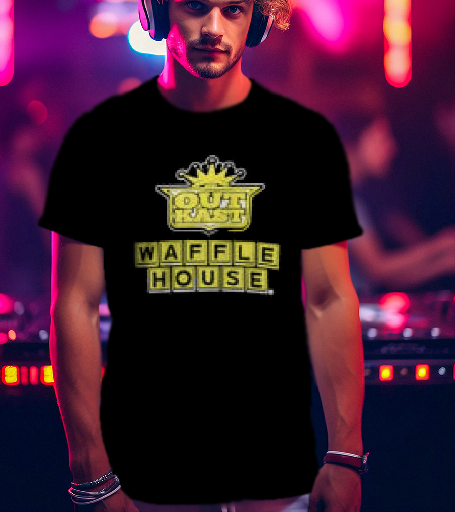 Outkast Waffle House Record Collaboration T-Shirt