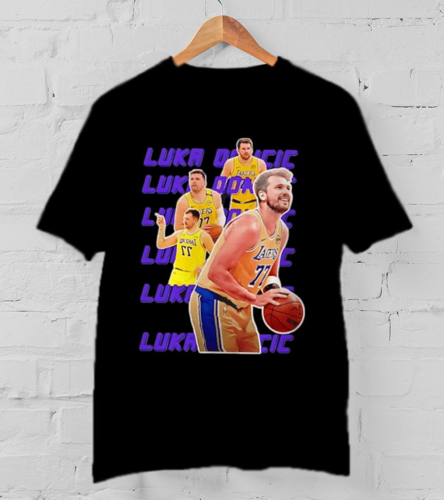 Luka Doncic Los Angeles Lakers 2026 Basketball Player 77 T-Shirt