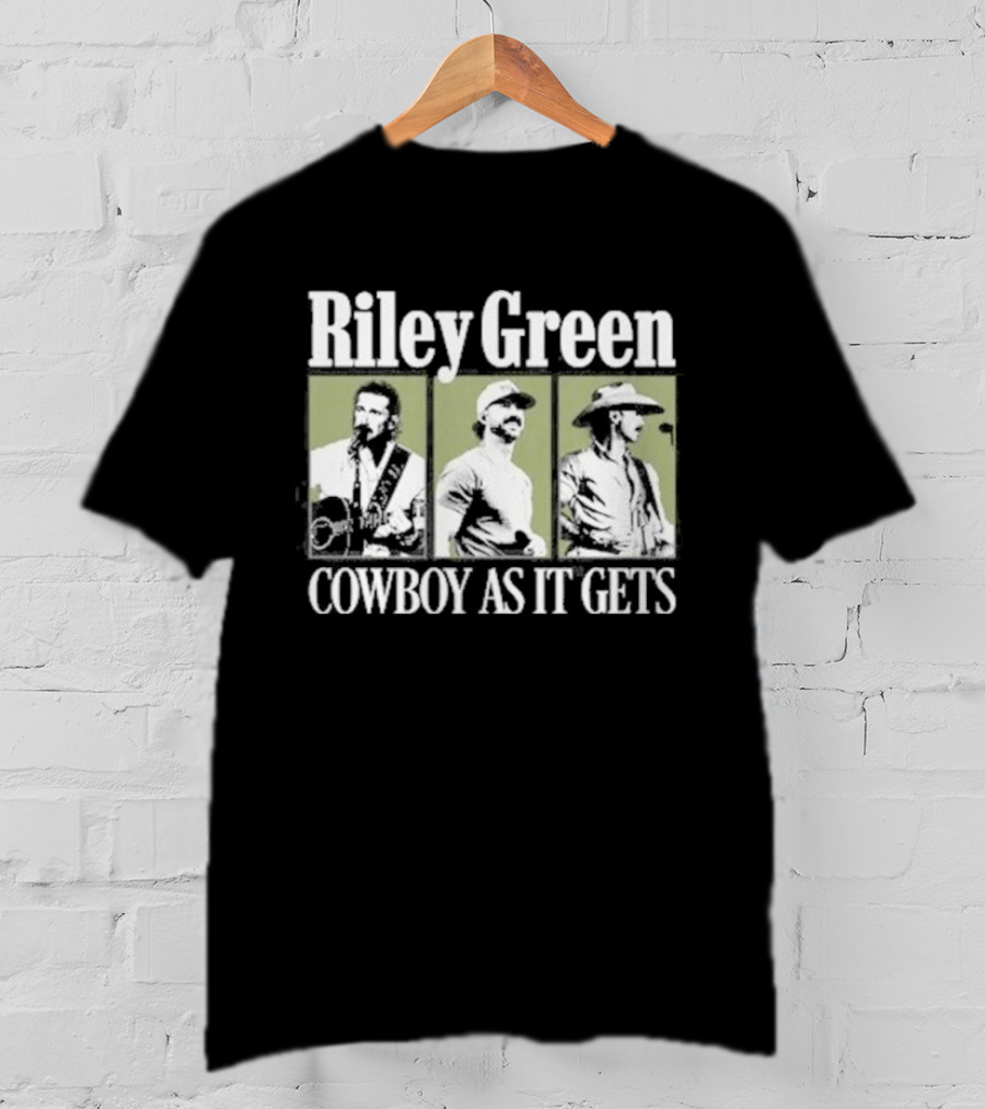 Riley Green Cowboy As It Gets T-Shirt