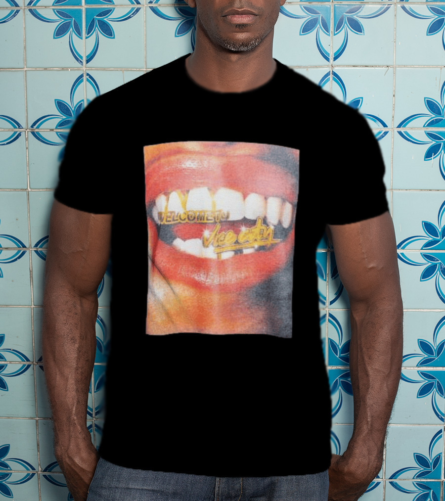 Miami Heat Store Court Culture Vice City Welcome Grill Oversized T-Shirt
