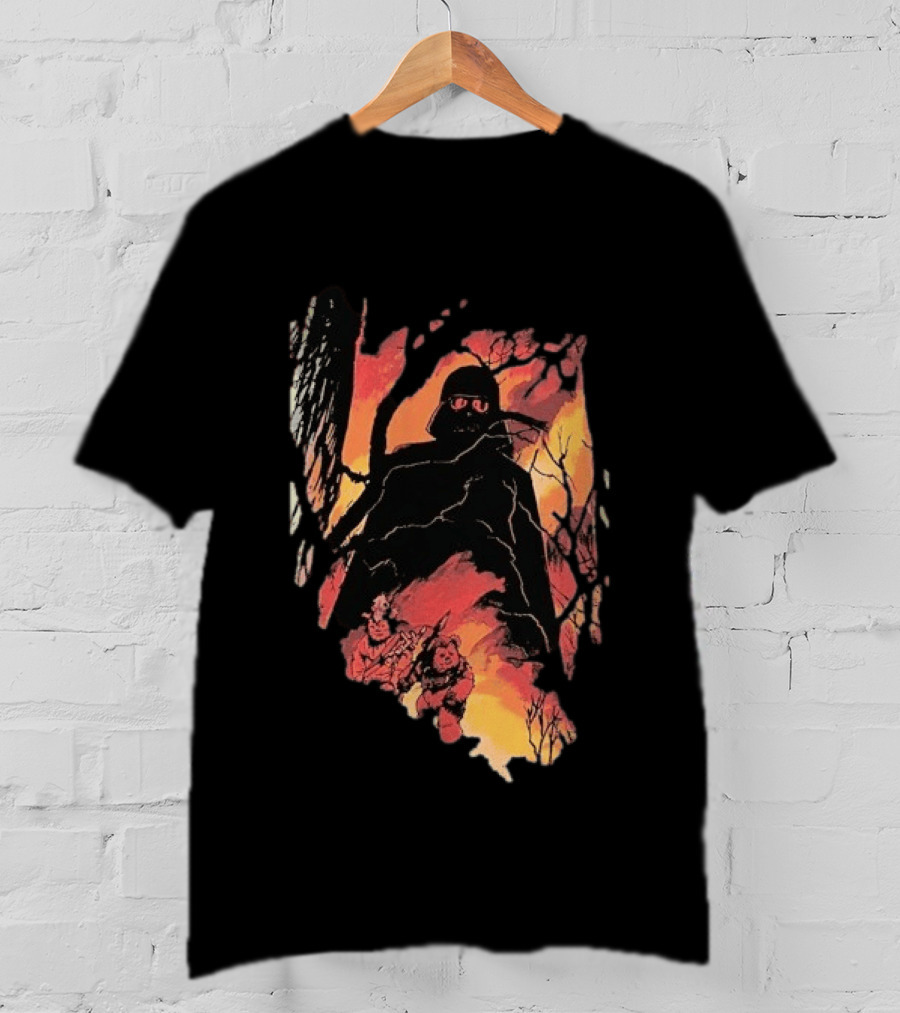 Star Wars Darth Vader Dreams Can't Hurt You Hidden Rebels Forest Scene T-Shirt