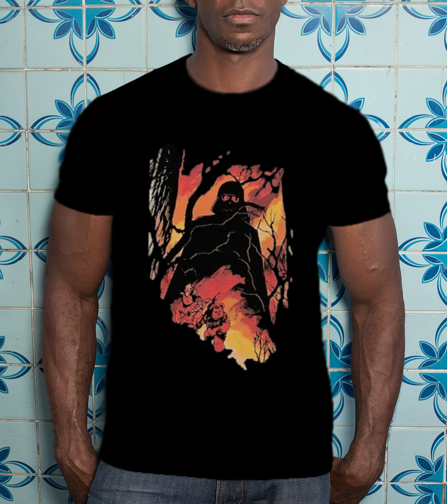 Star Wars Darth Vader Dreams Can't Hurt You Hidden Rebels Forest Scene T-Shirt