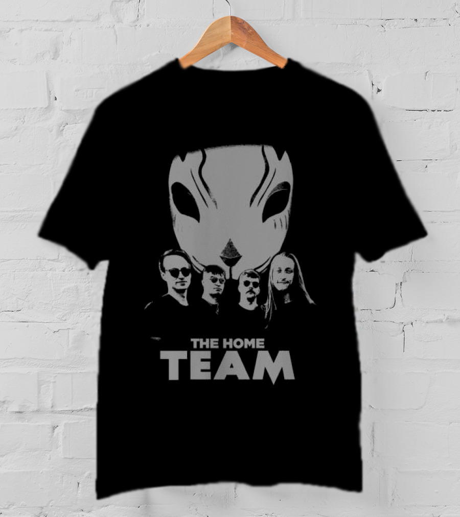 The Home Team Alien Face Rock Band Scream T-Shirt