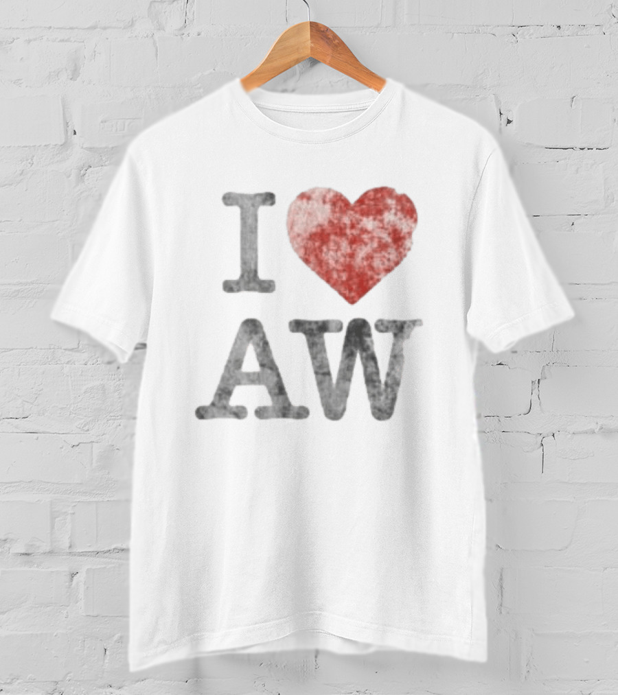 I Love AW Alex Warren Store Shop Tour T-Shirt