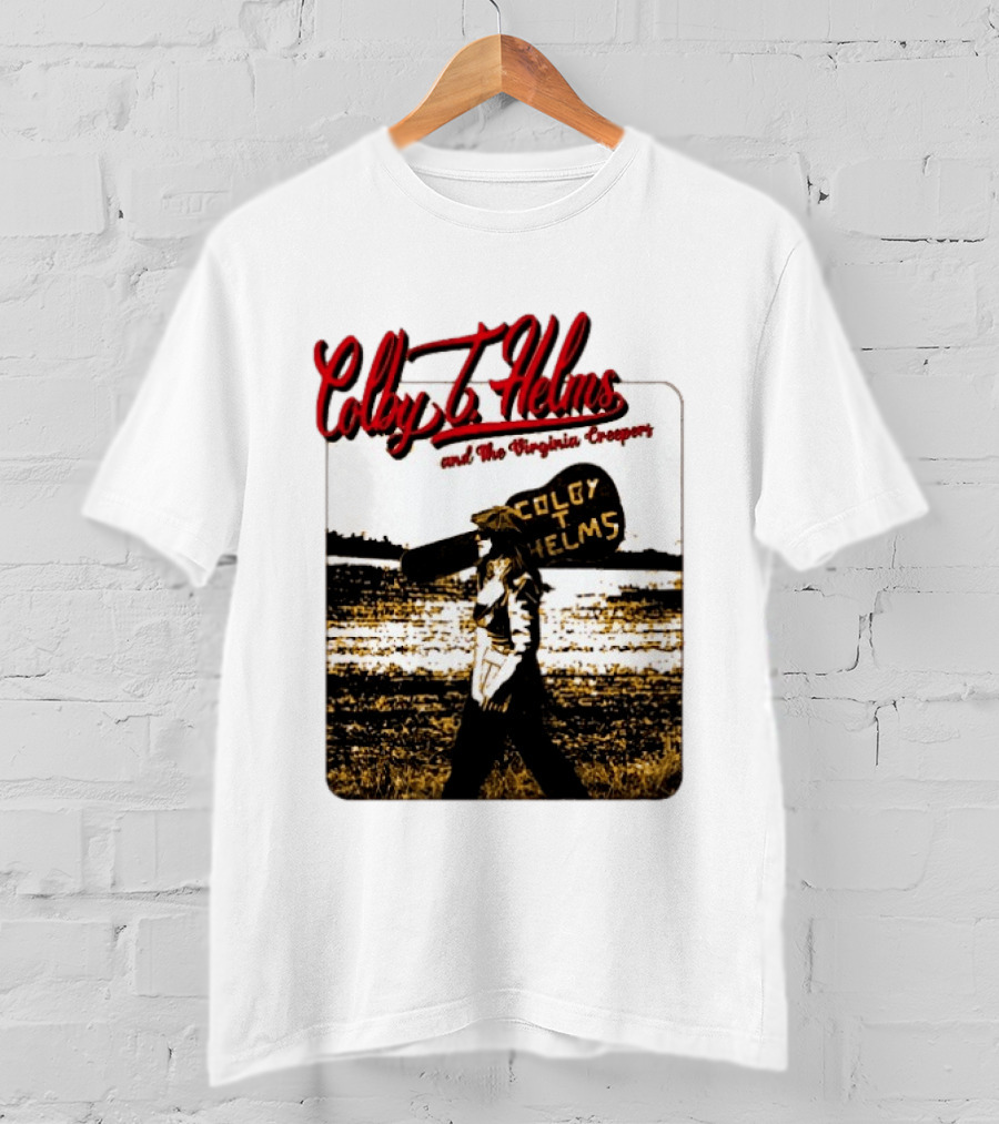 Colby Helms And The Virginia Creepers Travelin' Man Acoustic Journey T-Shirt