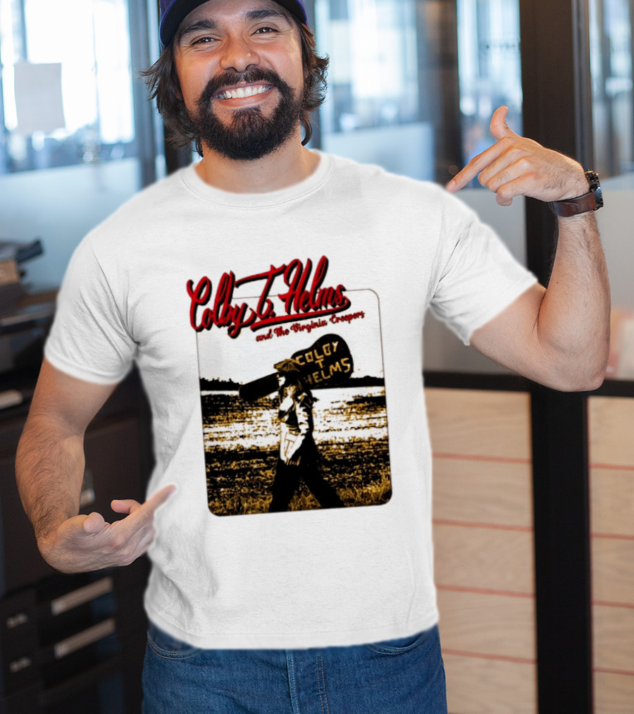 Colby Helms And The Virginia Creepers Travelin' Man Acoustic Journey T-Shirt