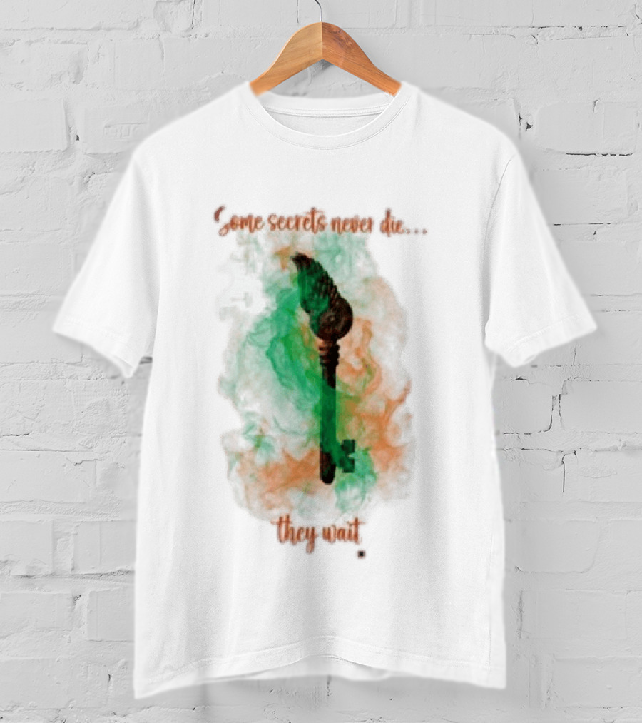 Detroit Red Wings The Witch Freida McFadden Some Secrets Never Die They Wait Mystical Key T-Shirt