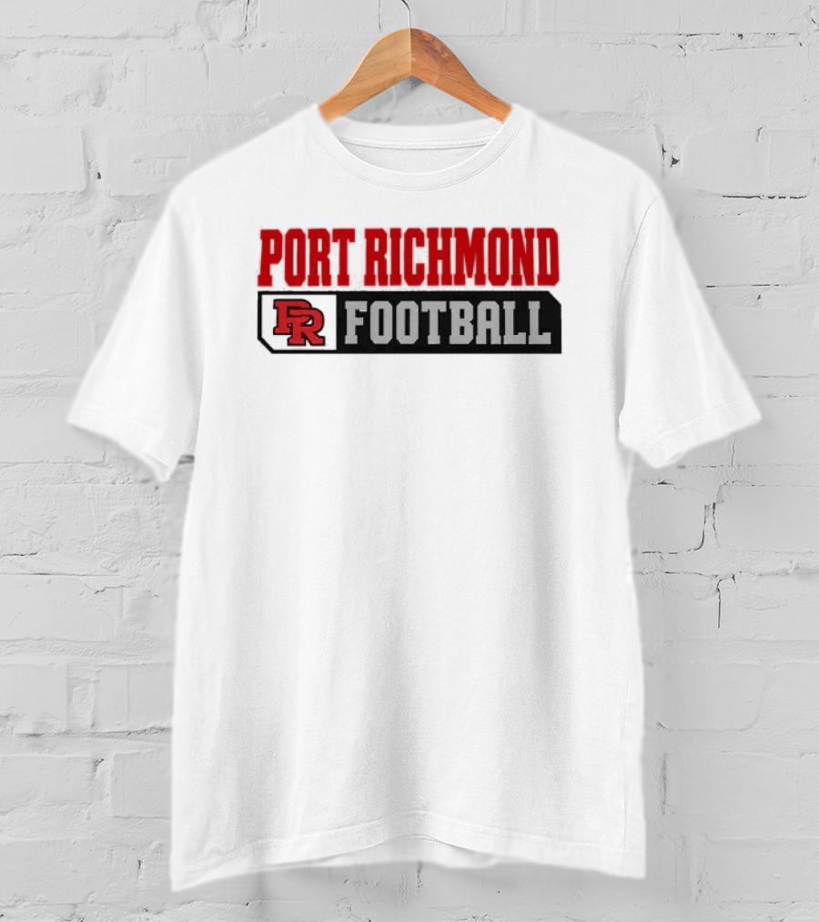 Jeff Stoutland Port Richmond DR Football T-Shirt