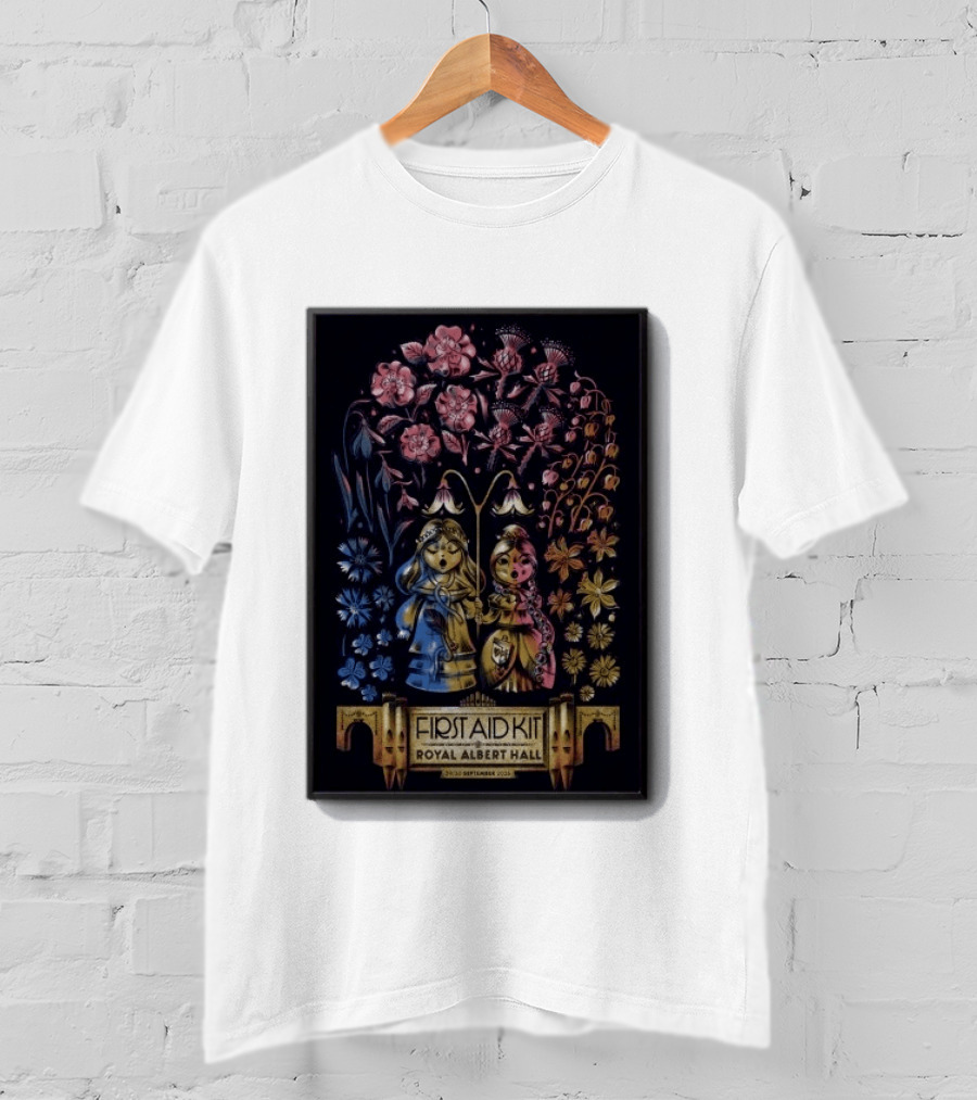 First Aid Kit September 29 30 2026 Royal Albert Hall London With Floral T-Shirt