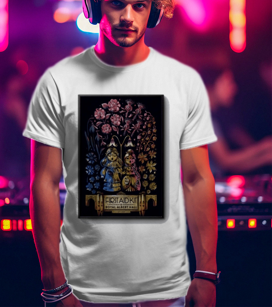 First Aid Kit September 29 30 2026 Royal Albert Hall London With Floral T-Shirt