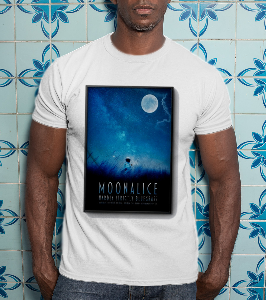 Original Moonalice Hardly Strictly Bluegrass October 3 2026 Golden Gate Park San Francisco CA T-Shirt