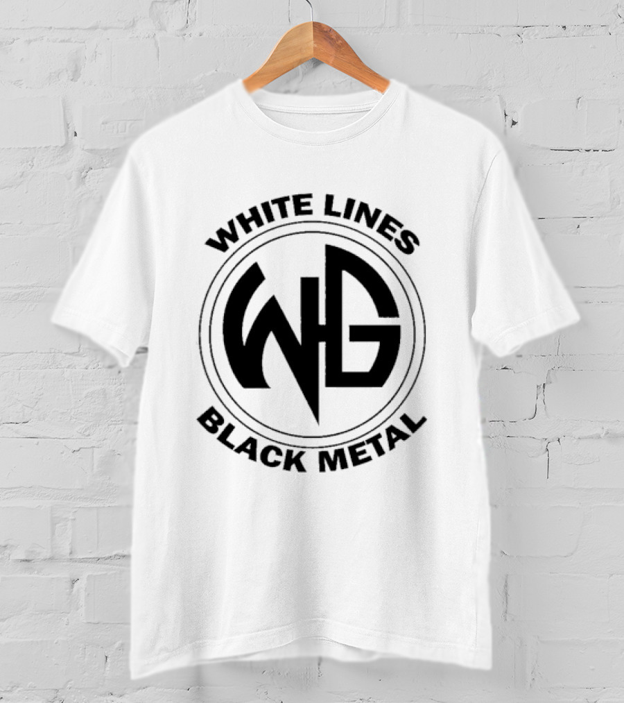 White Lines WG Black Metal T-Shirt