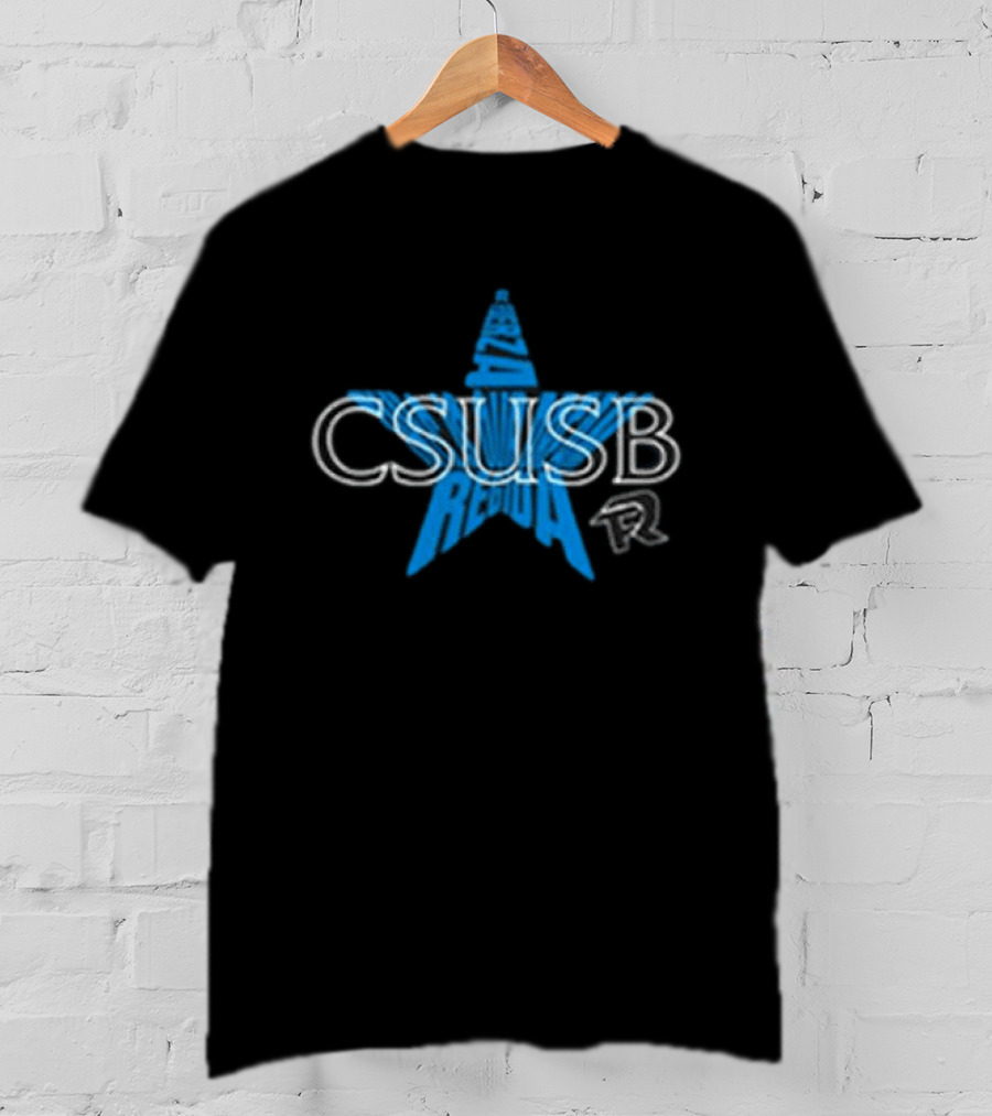 CSUSB X Fuerza Regida Star Burst Collaboration T-Shirt