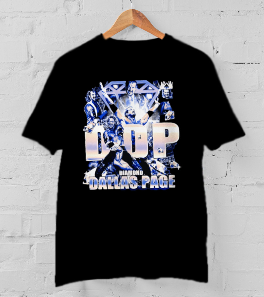 Diamond Dallas Page DDP Self High Five Retro Wrestling T-Shirt