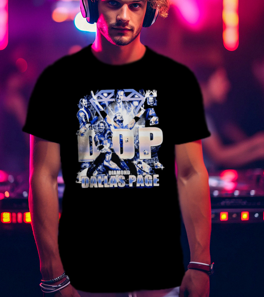 Diamond Dallas Page DDP Self High Five Retro Wrestling T-Shirt