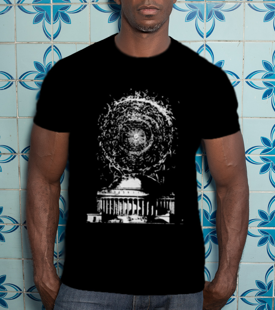 Ethel Cain Temple Onanist Vintage Architectural T-Shirt