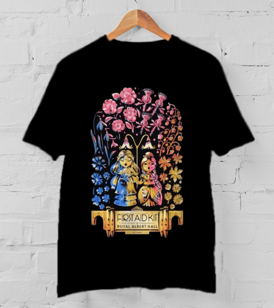 First Aid Kit September 29 30 2026 Royal Albert Hall London UK Floral T-Shirt