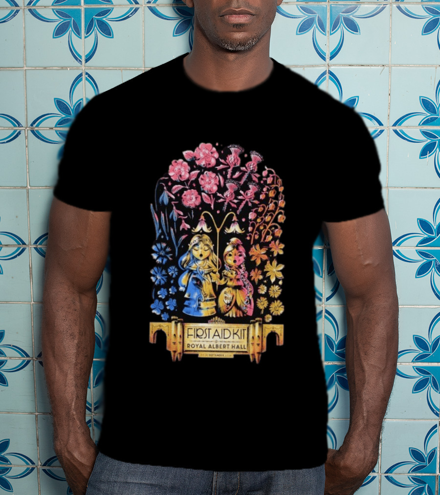 First Aid Kit September 29 30 2026 Royal Albert Hall London UK Floral T-Shirt