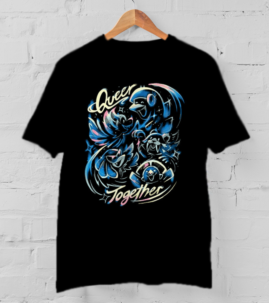 Games Done Quick Queer Together Celestial Fantasy T-Shirt