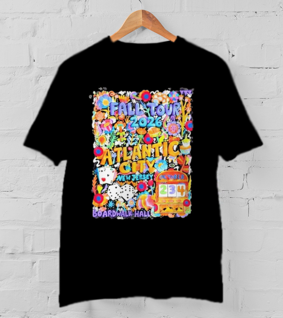 Fall Tour 2026 Atlantic City New Jersey Boardwalk Hall October 2 3 4 Phish Boardwalk Ball T-Shirt