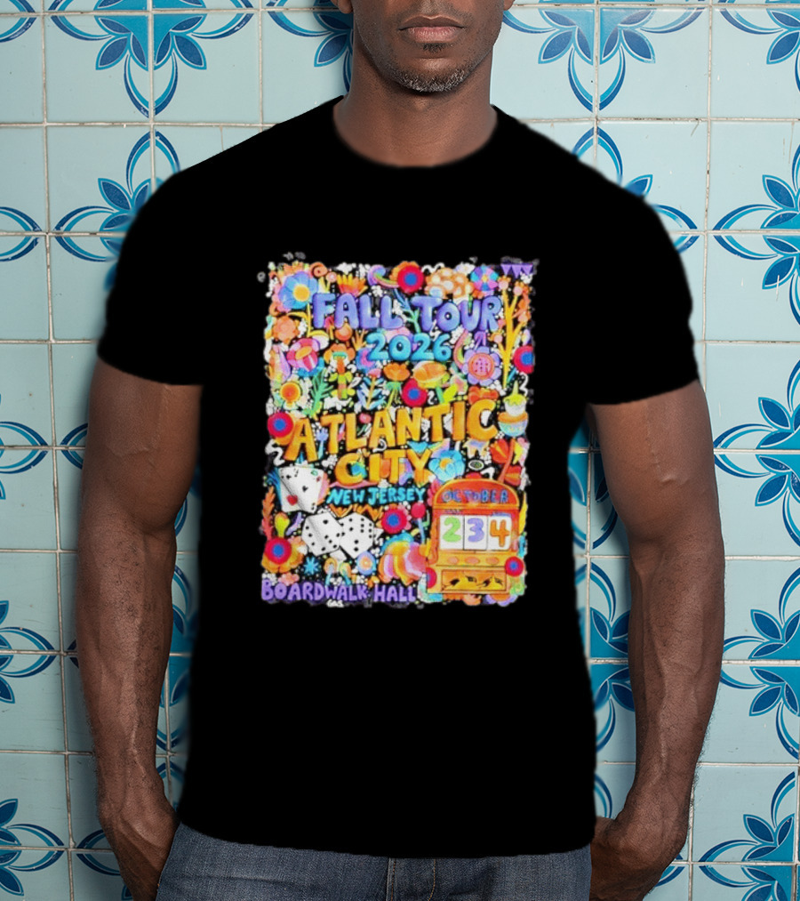 Fall Tour 2026 Atlantic City New Jersey Boardwalk Hall October 2 3 4 Phish Boardwalk Ball T-Shirt