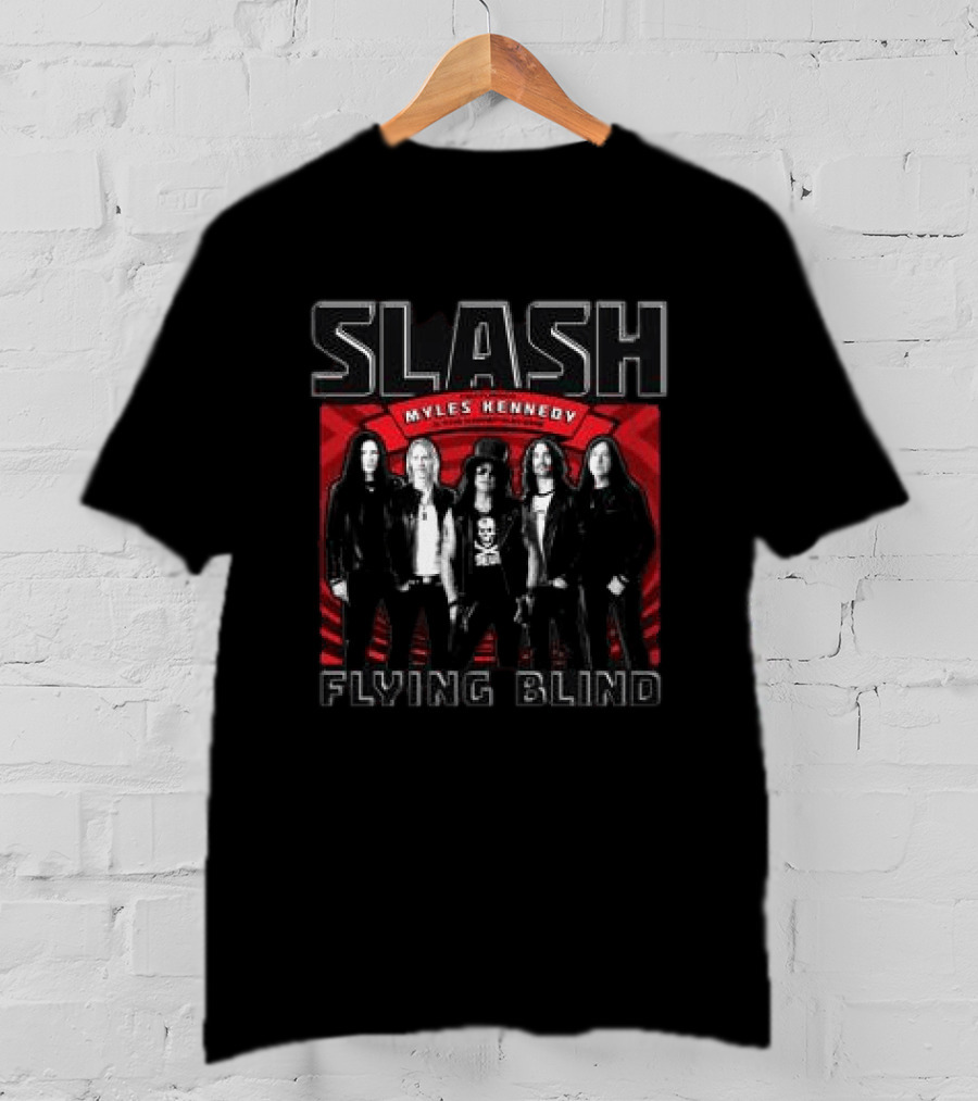 Slash Myles Kennedy Flying Blind Band T-Shirt