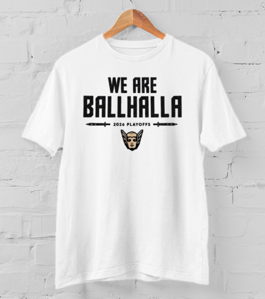 Golden State Valkyries We Are Ballhalla 2026 Playoffs T-Shirt