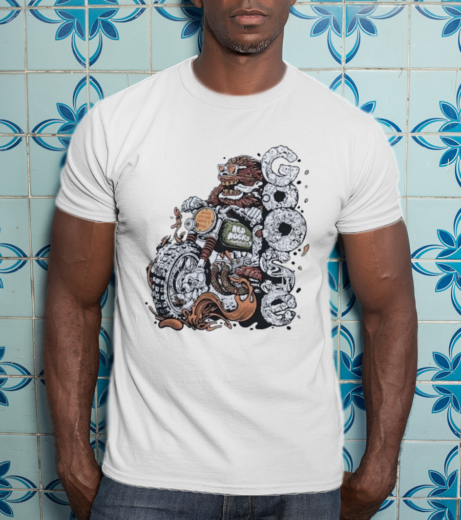 Goose Red Rocks 2026 Motorcycle Bear August September Event T-Shirt