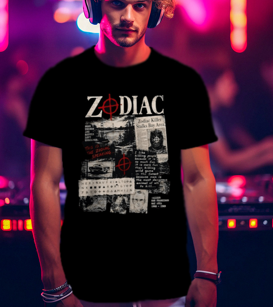 Zodiac Killer This Is The Zodiac Speaking Cipher San Francisco Bay Area T-Shirt
