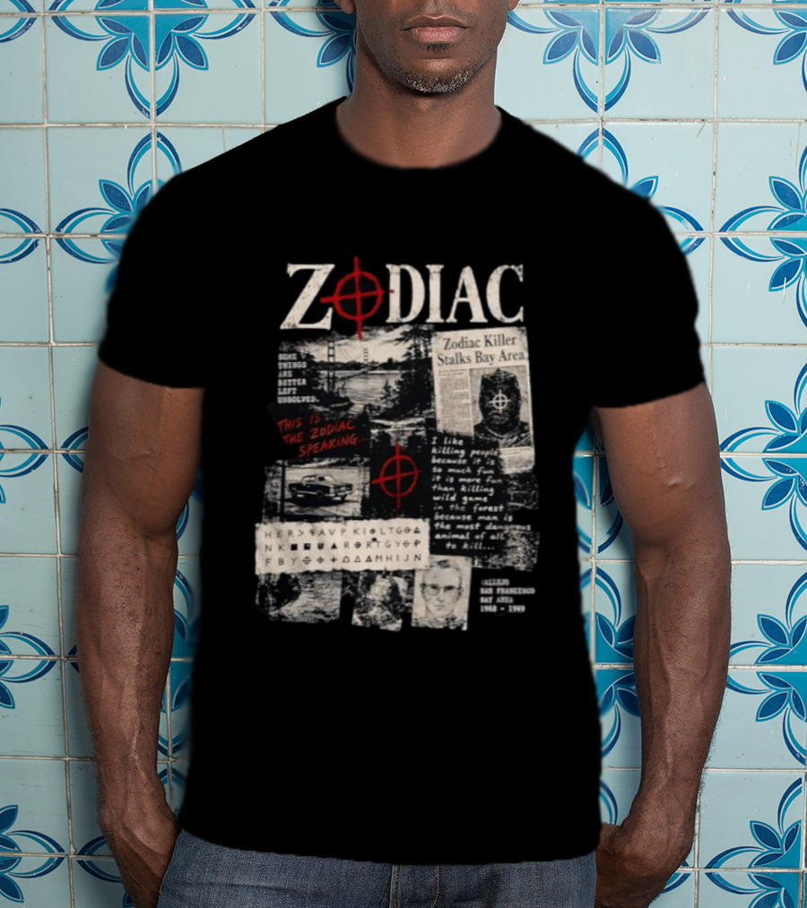 Zodiac Killer This Is The Zodiac Speaking Cipher San Francisco Bay Area T-Shirt