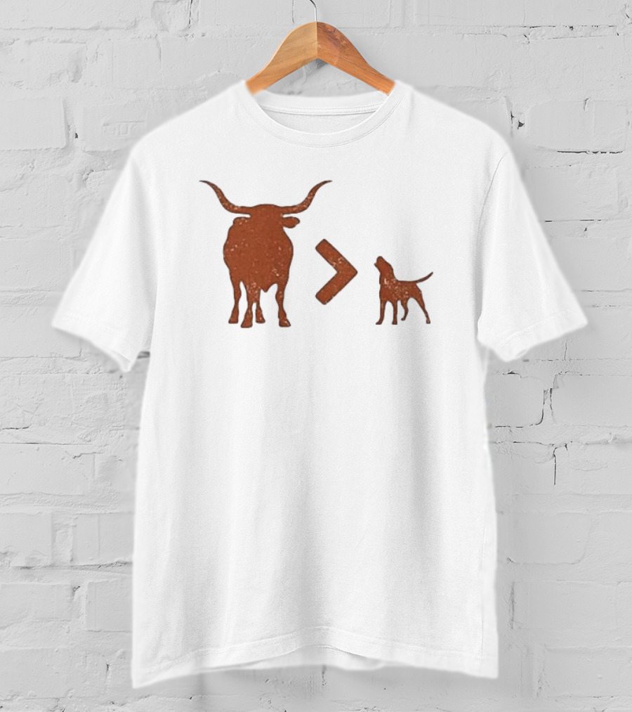 Original Greater Than Texas Football Rivalry Longhorn Vs Aggie T-Shirt