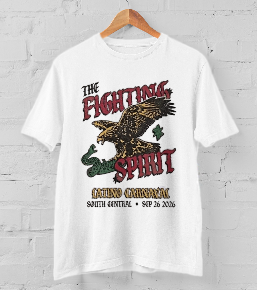 The Fighting Spirit Latino Carnaval Soiree Central Sep 26 2026 T-Shirt