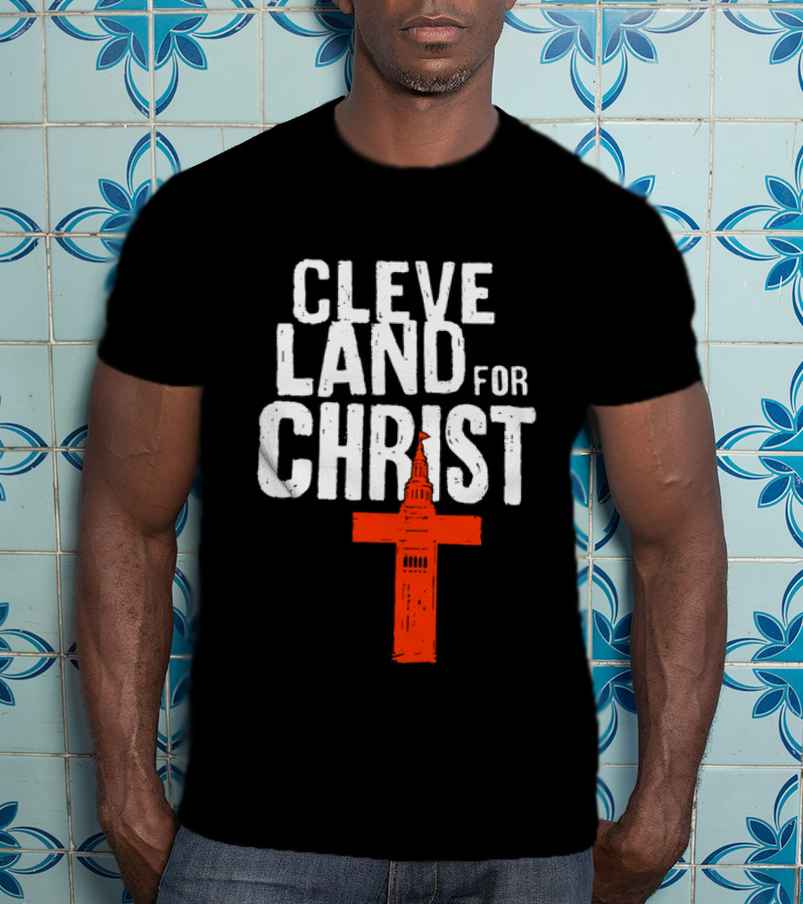 Cleveland For Christ 2026 Tower Cross T-Shirt