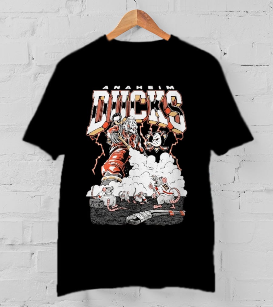 Anaheim Ducks Erase The Rat Florida Panthers Hockey Battle T-Shirt