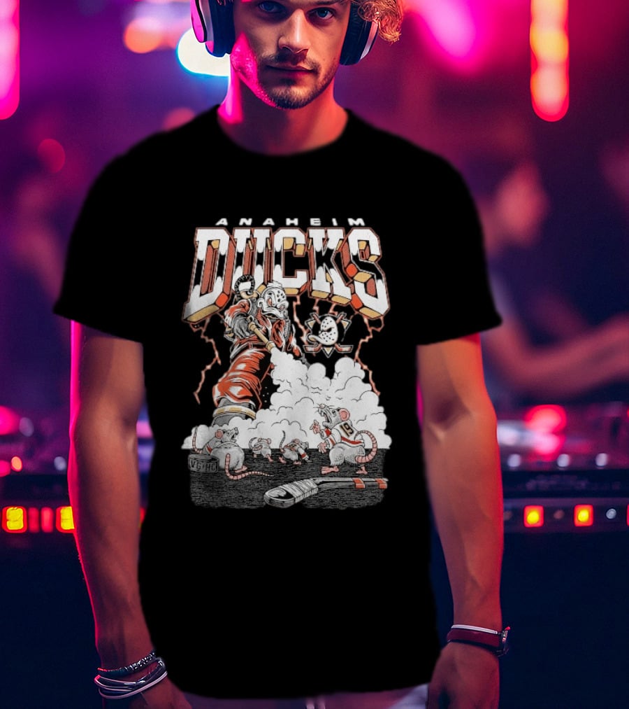 Anaheim Ducks Erase The Rat Florida Panthers Hockey Battle T-Shirt
