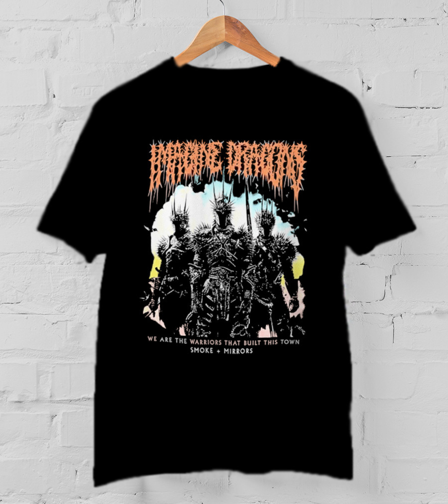 Imagine Dragons Smoke + Mirrors We Are The Warriors That Built This Town T-Shirt