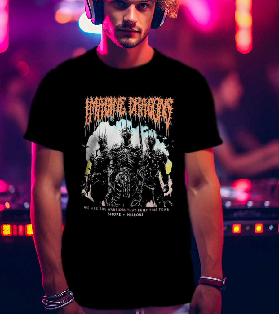 Imagine Dragons Smoke + Mirrors We Are The Warriors That Built This Town T-Shirt