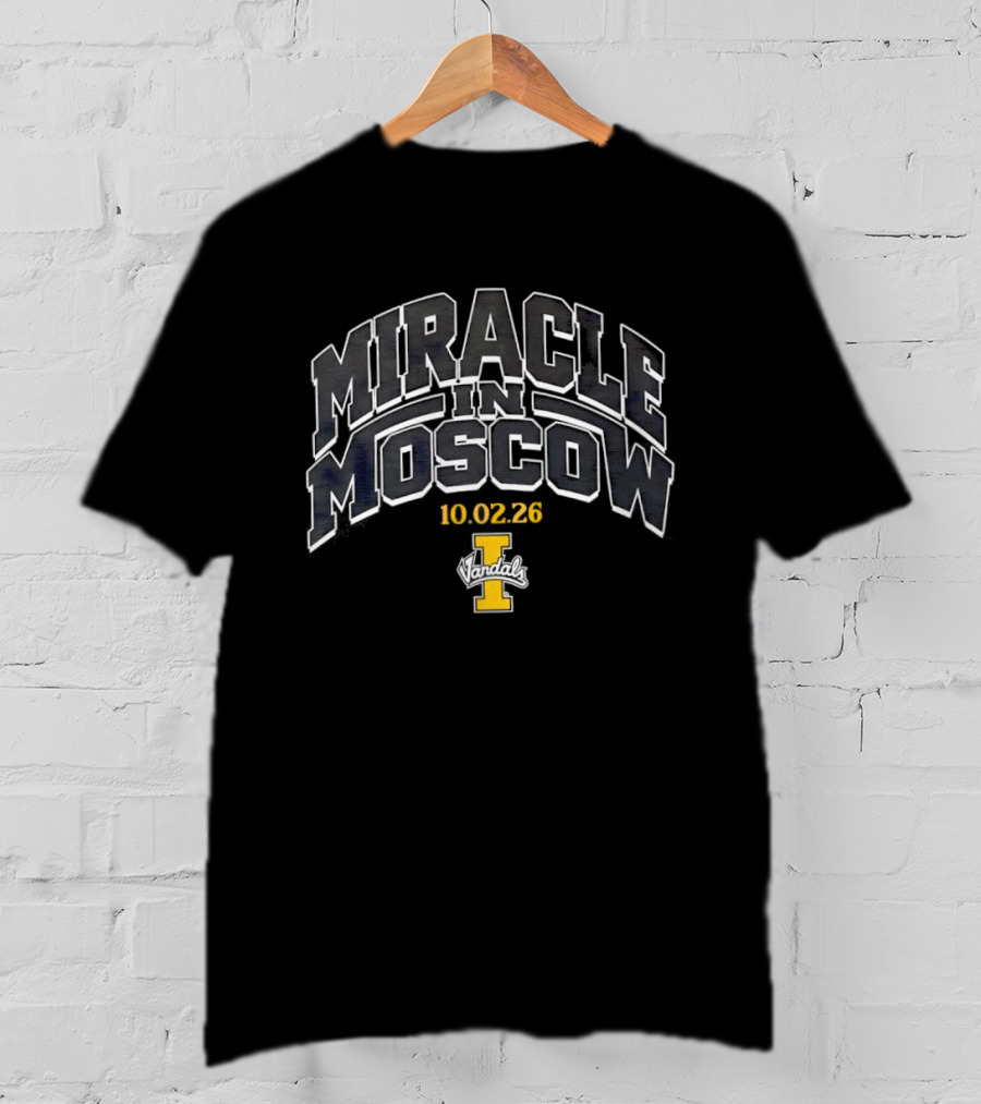 Miracle In Moscow 10.02.26 Idaho Vandals Football T-Shirt